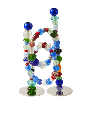 POLSPOTTEN - Beads Lysestake - Flerfarget