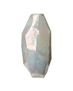 POLSPOTTEN - Graphic Luster Vase - M - Weiß
