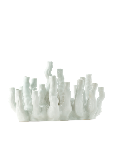 POLSPOTTEN - Coral Reef Vase - Hvit