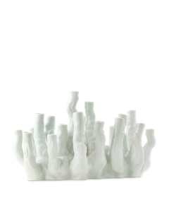 POLSPOTTEN - Coral Reef Vase - Hvit
