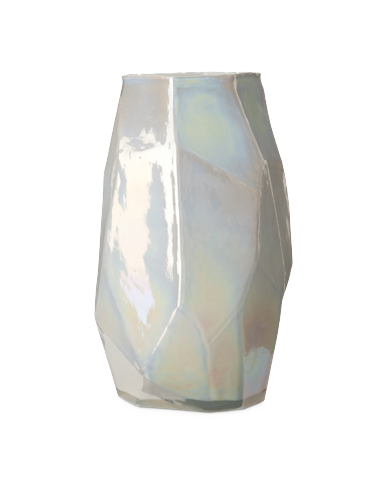 POLSPOTTEN - Graphic Luster Vase - L - Hvit