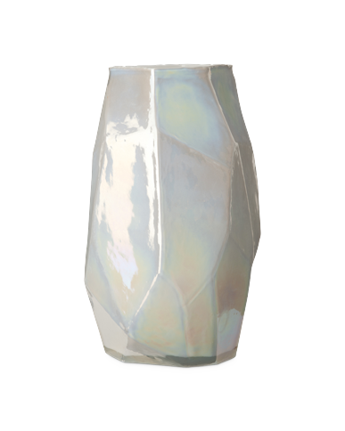 POLSPOTTEN - Graphic Luster Vase - L - Weiß