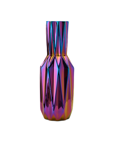 POLSPOTTEN - Oily Folds Vase - L - Flerfarget