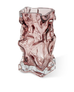 POLSPOTTEN - Ice Vase - Lysrosa