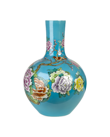 POLSPOTTEN - Ball Body Vase - Hellblau