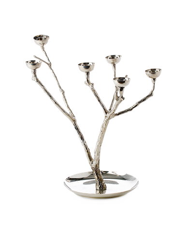 POLSPOTTEN - Twiggy Kerzenhalter - S - Silber