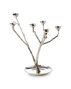 POLSPOTTEN - Twiggy Kerzenhalter - S - Silber