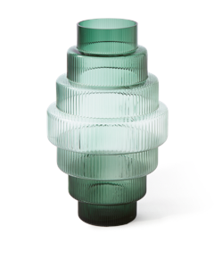 POLSPOTTEN - Steps Vase - XXL - Mørkegrønn