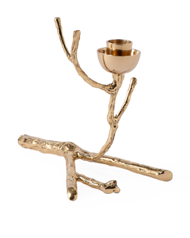 POLSPOTTEN - Twiggy Ljuslykta - XS - Guld