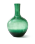 POLSPOTTEN - Crackled Glass Ball Body Vase - L - Mørkegrønn