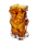 POLSPOTTEN - Ice Vase - Ocker