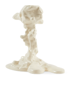 POLSPOTTEN - Drip Lysestake - S - Hvit