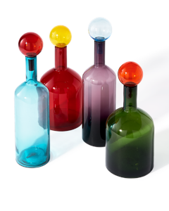 POLSPOTTEN - Bubbles and Bottles - L - Flerfarget - Sett med 4
