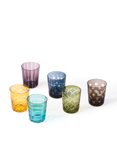 POLSPOTTEN - Cuttings Tumblers - 250 ml - Zestaw 6 szt.