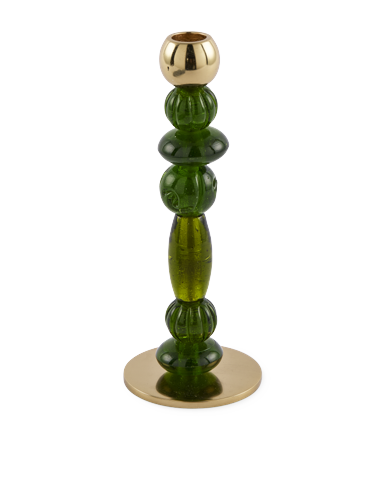 POLSPOTTEN - Beads Kerzenhalter - XS - Dunkelgrün