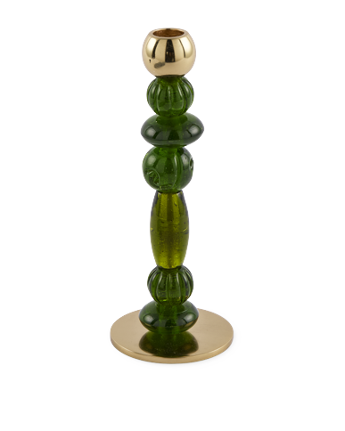 POLSPOTTEN - Beads Ljuslykta - XS - Mörkgrön
