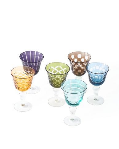 POLSPOTTEN - Cuttings Vinglas - 250 ml - Set om 6