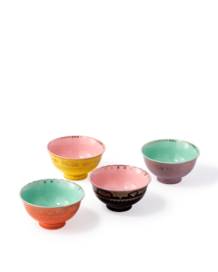 POLSPOTTEN - Grandpa Schalen - Mehrfarbig - 4er-Set