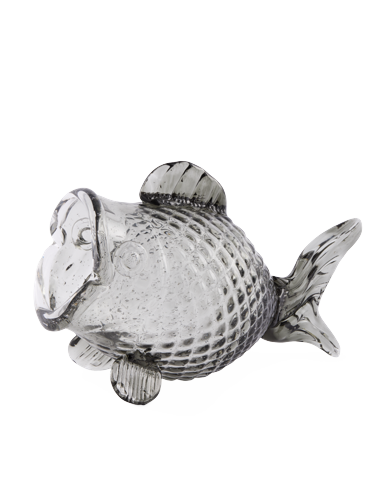 POLSPOTTEN - Fat Fish Krukke - Mørkegrå