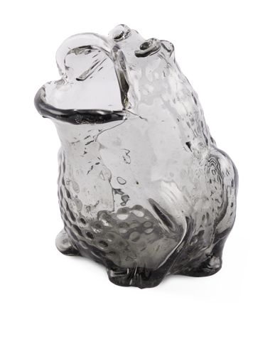 POLSPOTTEN - Fat Frog Słoik - Ciemnoszary