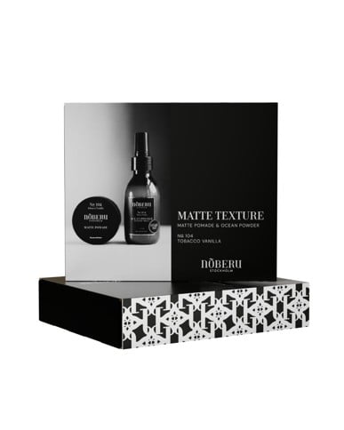 Noberu - Giftbox Matte Texture - Ocean Powder & Matte Pomade - 150ml & 80ml