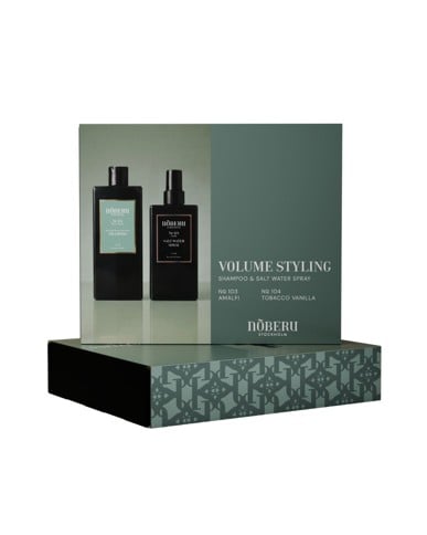 Noberu - Giftbox Volume Styling - Saltwater Spray 200 ml & Thickening Volume Shampoo 250 ml