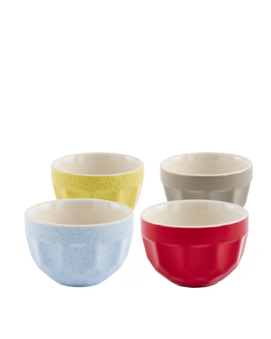POLSPOTTEN - Polygon Cappuccinokoppar - 175 ml - Set om 4
