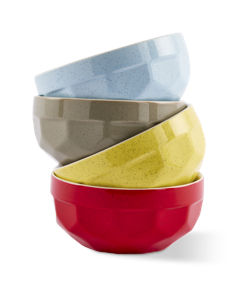 POLSPOTTEN - Polygon Frukostskålar - 720 ml - Set om 4