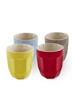 POLSPOTTEN - Polygon Latte Krus - 300 ml - Sett med 4