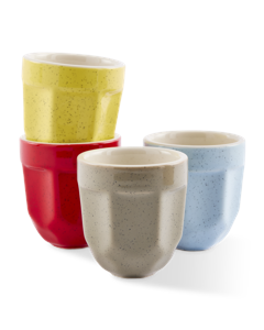POLSPOTTEN - Polygon Espressokoppar - 100 ml - Set om 4