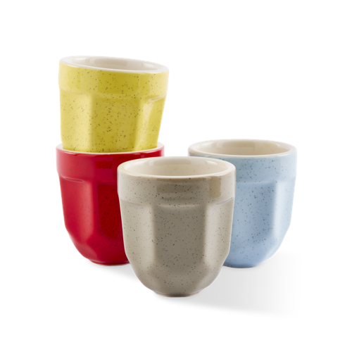 POLSPOTTEN - Polygon Espressokoppar - 100 ml - Set om 4