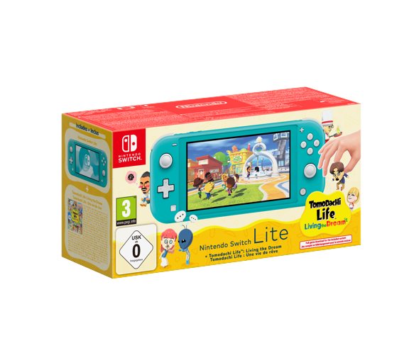 Nintendo Switch Lite + Tomodachi Life: Living the Dream