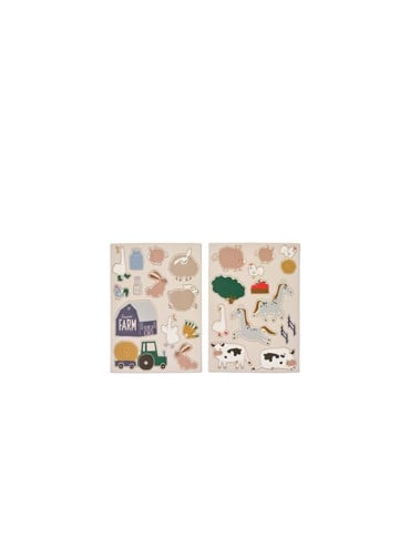 Liewood - Farmlife Magnets - Farmlife / Sandy (LW21281-3035)
