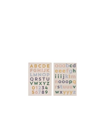 Liewood - Vento Alphanumeric Magnets - Sandy Multi Mix (LW21472-3087)