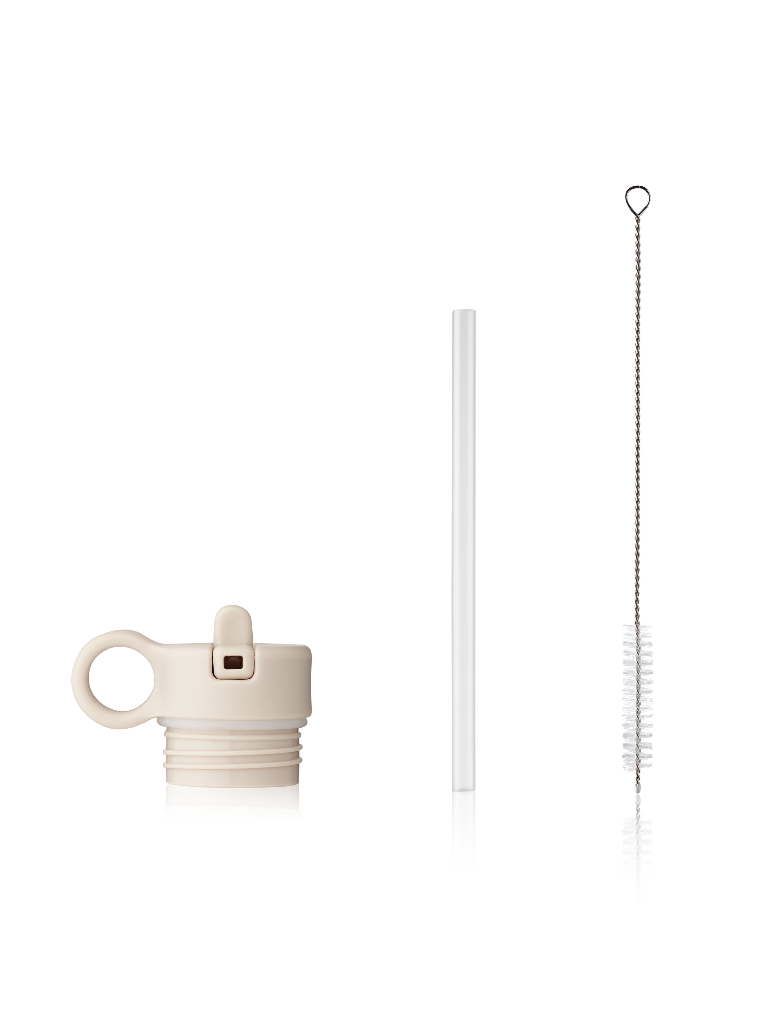 Liewood - Falk Water Bottle Lid with Straw - Sandy - One size
