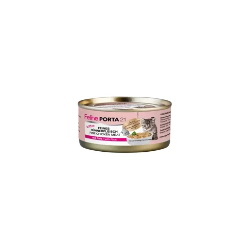 Porta21 - 12 x Feline Chicken with Rice - Kitten - 156 g best before nov 29th 2026