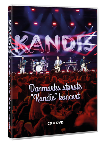 KANDIS - "DANMARKS STØRSTE KANDIS KONCERT " INCL. CD - (DVD)