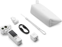 DJI - Osmo Pocket 4P Standard Combo (Pearl White)