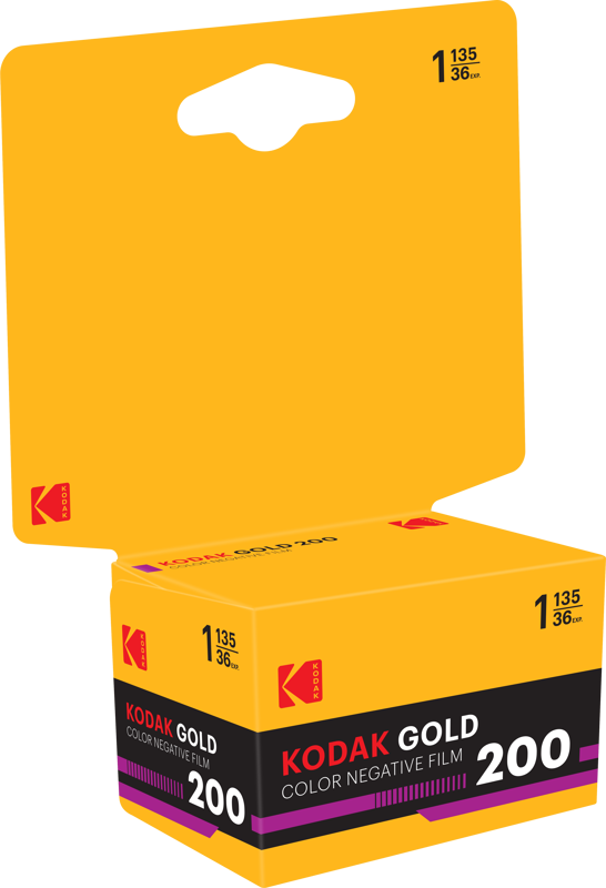 Kodak - Gold 200 35 mm fargenegativfilm - 36 eksponeringer på kort