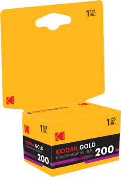 Kodak - Gold 200 35 mm fargenegativfilm - 36 eksponeringer på kort