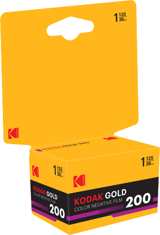 Kodak - Gold 200 35 mm kolorowy film negatywowy - 36 klatek na karcie