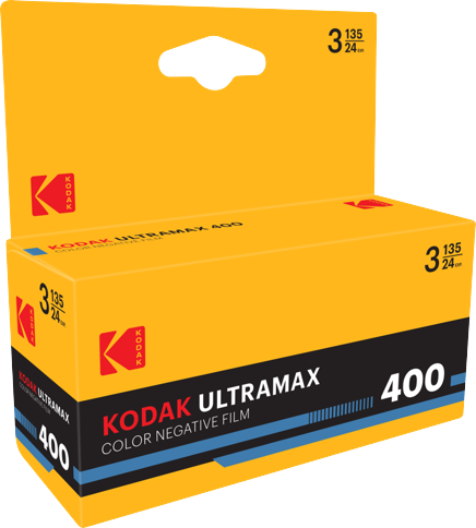 Kodak - UltraMax 400 35 mm färgnegativfilm - 3-pack med 24 exponeringar