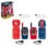 Lexibook - Spider-Man Rechargeable Video Walkie-Talkie with colored screen (TWV15SP)