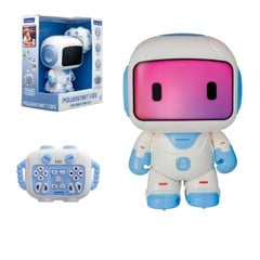Lexibook - POWERMAN®(R) Mini - Programmable Robot with Music, Dance, Lights & Voice Recording (ROB13)