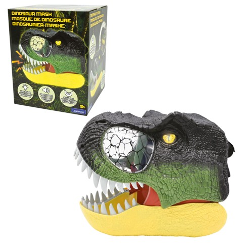 Lexibook - Realistische Dinosauriermaske mit Sound- und Lichteffekten