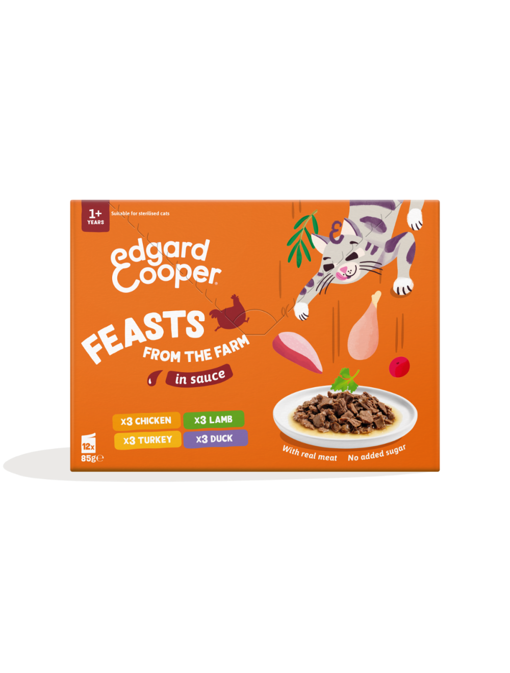 Edgard Cooper - Feasts from the farm  - multipack 12x85gr