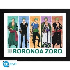 One Piece - Pirate Hunter Zoro - Framed Print