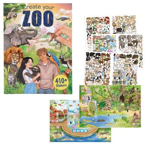 Dino World - Create Your ZOO Colouring Book (0414532)
