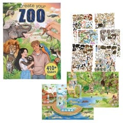 Dino World - Create Your ZOO Colouring Book (0414532)