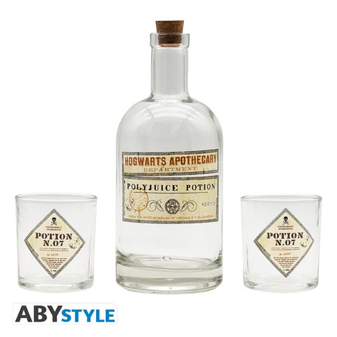 Harry Potter - Bottle And Glasses Set - Potion